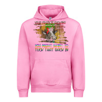 Fuchsia Pink Your Crazy Is Showing Urban Hoodie - Bettercallsaul