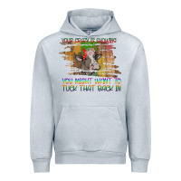 Heather Grey Your Crazy Is Showing Urban Hoodie - Bettercallsaul