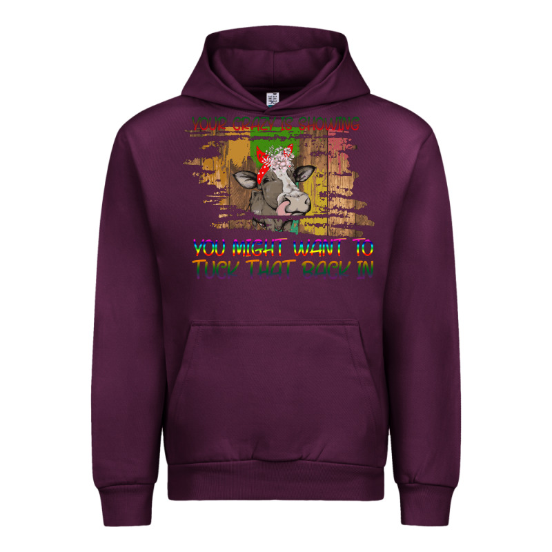 Your Crazy Is Showing Urban Hoodie by Bettercallsaul | Teevron