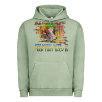 Pigment Oil Green Your Crazy Is Showing Urban Hoodie - Bettercallsaul