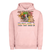Pigment Salmon Your Crazy Is Showing Urban Hoodie - Bettercallsaul