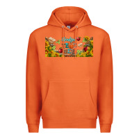 Carrot thankful teacher fall libbey glass Premium Hoodie - BundleAndBundleShop
