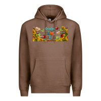 Chestnut thankful teacher fall libbey glass Premium Hoodie - BundleAndBundleShop