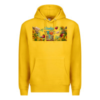 Lemon thankful teacher fall libbey glass Premium Hoodie - BundleAndBundleShop