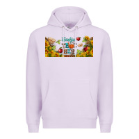 Lilac thankful teacher fall libbey glass Premium Hoodie - BundleAndBundleShop