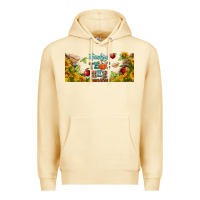 Pina Colada thankful teacher fall libbey glass Premium Hoodie - BundleAndBundleShop
