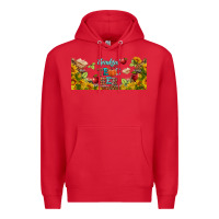 Red thankful teacher fall libbey glass Premium Hoodie - BundleAndBundleShop