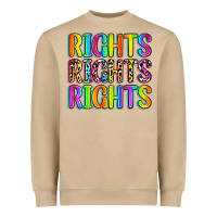 Mushroom rights rights rights (pride) Heavyweight Sweatshirt - Zillion Design Studio