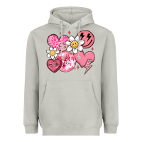 Moon Dust retro valentines day Heavyweight Hoodie - MaliasSmallBusiness