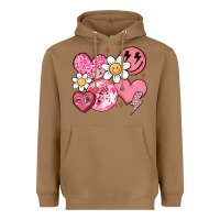Toasted Coconut retro valentines day Heavyweight Hoodie - MaliasSmallBusiness