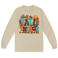Mushroom all the fall thıngs or whatever Long Sleeve Tee - AdoDesignShop