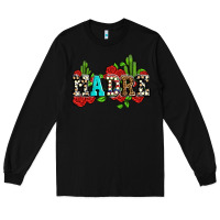 Black madre with roses and cactus Long Sleeve Tee - AdoDesignShop