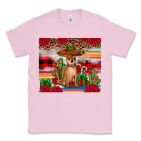Bubblegum Pink Chihuahua Christmas Classic Tee - JahusDesignShop