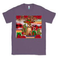 Lavender Chihuahua Christmas Classic Tee - JahusDesignShop