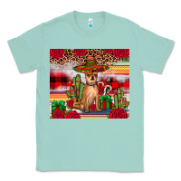 Seafoam Chihuahua Christmas Classic Tee - JahusDesignShop