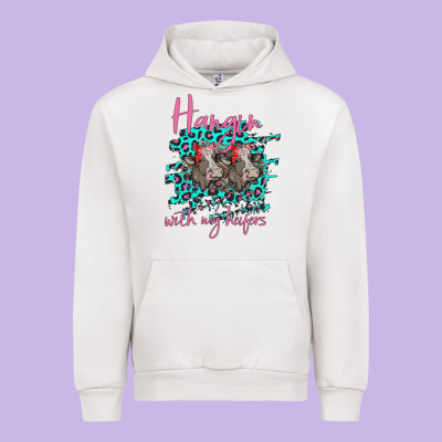 Hangin With My Heifers Urban Hoodie Designed By Bettercallsaul