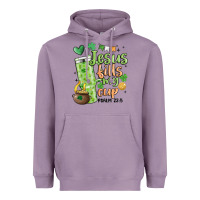 Lavender st. patricks day jesus fills my cup Heavyweight Hoodie - MaliasSmallBusiness