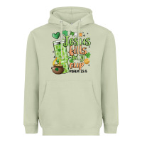 Matcha st. patricks day jesus fills my cup Heavyweight Hoodie - MaliasSmallBusiness