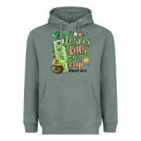 Sage st. patricks day jesus fills my cup Heavyweight Hoodie - MaliasSmallBusiness