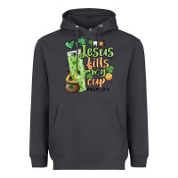 Smoke st. patricks day jesus fills my cup Heavyweight Hoodie - MaliasSmallBusiness