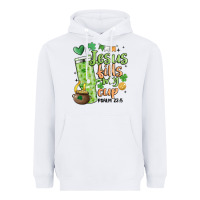 White st. patricks day jesus fills my cup Heavyweight Hoodie - MaliasSmallBusiness