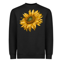 Black sunflower Heavyweight Sweatshirt - RanaPortraitStore