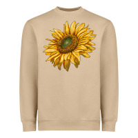 Mushroom sunflower Heavyweight Sweatshirt - RanaPortraitStore