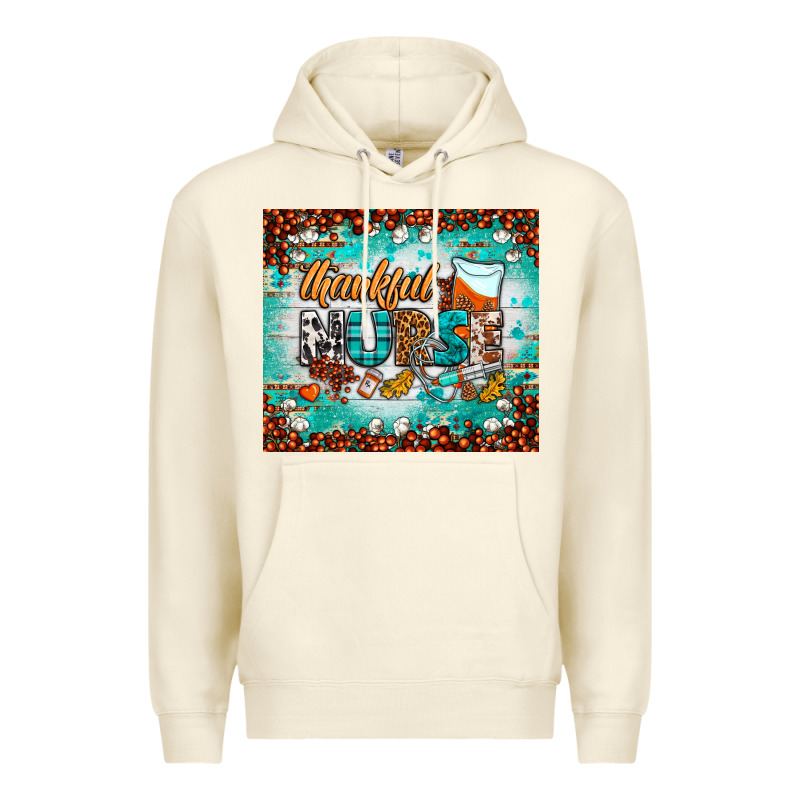 Thankful Nurse Fall Tumbler Premium Hoodie by BundleAndBundleShop | Teevron