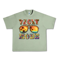 Oil Green vacay mode Urban Heavy Tee - BarkalooDesign