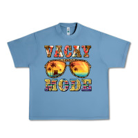 Pebble Blue vacay mode Urban Heavy Tee - BarkalooDesign
