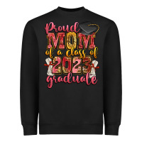Black proud mom of a class of 2023 graduate Heavyweight Sweatshirt - Zillion Design Studio