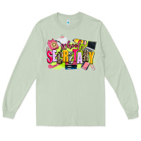 Matcha school secretary Long Sleeve Tee - AdoDesignShop