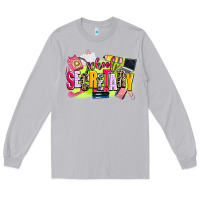 Moon Dust school secretary Long Sleeve Tee - AdoDesignShop