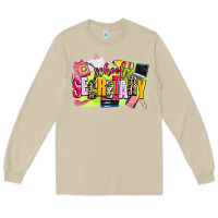 Mushroom school secretary Long Sleeve Tee - AdoDesignShop