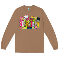 Toasted Coconut school secretary Long Sleeve Tee - AdoDesignShop