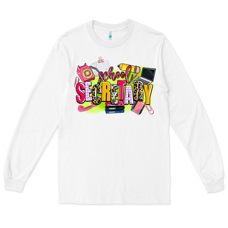 School Secretary Long Sleeve Tee by AdoDesignShop | Teevron