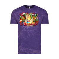 Cloud Purple joy to the world Vintage Tee - texasbilliewilder