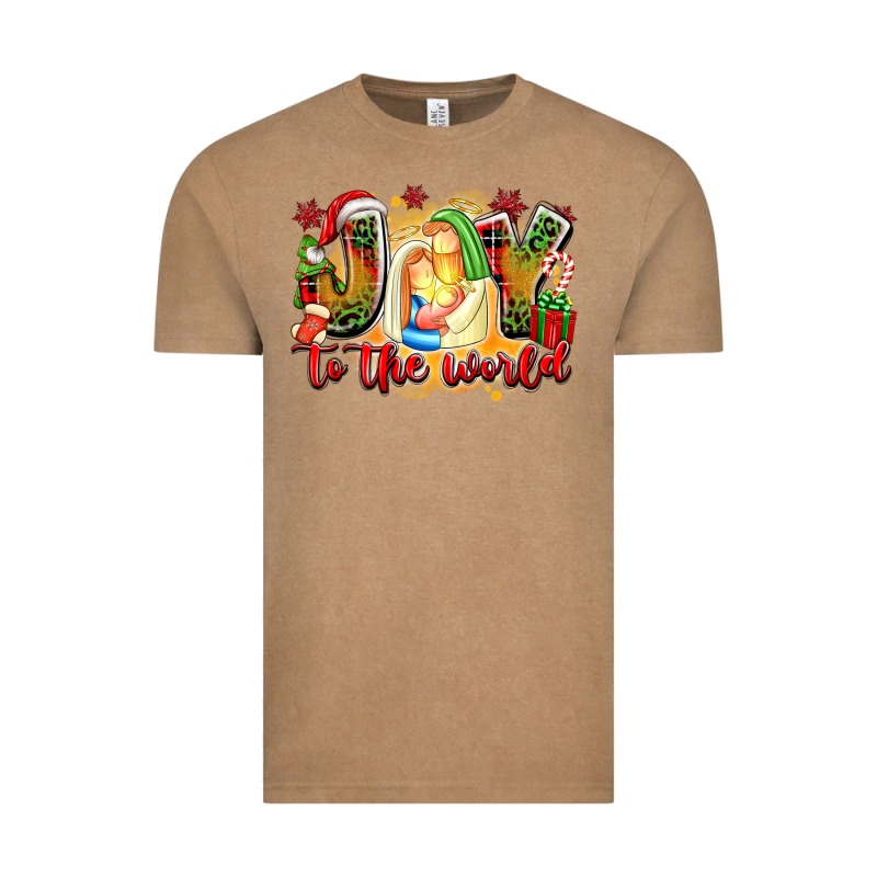 Joy To The World Vintage Tee by texasbilliewilder | Teevron