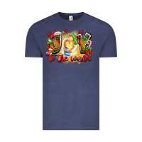 Vintage Denim joy to the world Vintage Tee - texasbilliewilder
