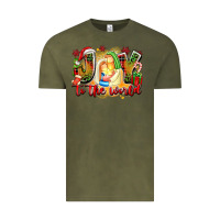 Vintage Olive joy to the world Vintage Tee - texasbilliewilder