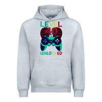 Heather Grey Level 40 Unlocked Urban Hoodie - Bettercallsaul