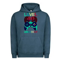 Pigment Midnight Navy Level 40 Unlocked Urban Hoodie - Bettercallsaul