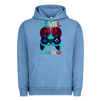 Pigment Pebble Blue Level 40 Unlocked Urban Hoodie - Bettercallsaul