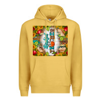 Antique Gold thankful teacher fall tumbler Premium Hoodie - BundleAndBundleShop