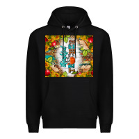 Black thankful teacher fall tumbler Premium Hoodie - BundleAndBundleShop