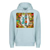 Blue Mist thankful teacher fall tumbler Premium Hoodie - BundleAndBundleShop