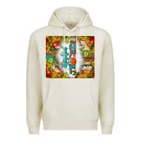 Oatmeal Heather thankful teacher fall tumbler Premium Hoodie - BundleAndBundleShop