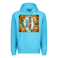 Ocean Blue thankful teacher fall tumbler Premium Hoodie - BundleAndBundleShop