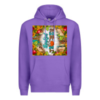 Purple thankful teacher fall tumbler Premium Hoodie - BundleAndBundleShop