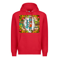 Red thankful teacher fall tumbler Premium Hoodie - BundleAndBundleShop